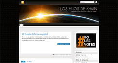 Desktop Screenshot of loshijosdekhain.com