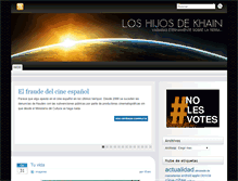 Tablet Screenshot of loshijosdekhain.com